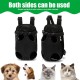 Dog Carrier Bag Dog Sling Breathable All-Round Bag Made of Canvas with Holes for Precise Attachment of Limbs Suitable for Small Pets Weighing 2.5 - 3.5 kg, Black Dog Carrier Bag Dog Sling Breathable All-Round Bag Made of Canvas with Holes for Precise Attachment of Limbs Suitable for Small Pets Weighing 2.5 - 3.5 kg, Black