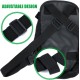 Dog Carrier Bag Dog Sling Breathable All-Round Bag Made of Canvas with Holes for Precise Attachment of Limbs Suitable for Small Pets Weighing 2.5 - 3.5 kg, Black Dog Carrier Bag Dog Sling Breathable All-Round Bag Made of Canvas with Holes for Precise Attachment of Limbs Suitable for Small Pets Weighing 2.5 - 3.5 kg, Black