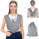 Dog Carrier Bag, Dog Sling for Small Dogs, Adjustable Strap, Dog Carrier Sling for Dogs and Cats, Outdoor Activities for Dogs and Cats, Outdoor Activities (Grey) Dog Carrier Bag, Dog Sling for Small Dogs, Adjustable Strap, Dog Carrier Sling for Dogs and Cats, Outdoor Activities for Dogs and Cats, Outdoor Activities (Grey)