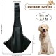 Dog Carrier Bag, Dog Sling up to 7.5 kg, Transport Bag for Dogs and Other Pets, Adjustable Shoulder Strap, Sling Dog, Dog Bag for Walks and Outdoor Activities (Black) Dog Carrier Bag, Dog Sling up to 7.5 kg, Transport Bag for Dogs and Other Pets, Adjustable Shoulder Strap, Sling Dog, Dog Bag for Walks and Outdoor Activities (Black)