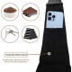 Dog Carrier Bag, Dog Sling up to 7.5 kg, Transport Bag for Dogs and Other Pets, Adjustable Shoulder Strap, Sling Dog, Dog Bag for Walks and Outdoor Activities (Black) Dog Carrier Bag, Dog Sling up to 7.5 kg, Transport Bag for Dogs and Other Pets, Adjustable Shoulder Strap, Sling Dog, Dog Bag for Walks and Outdoor Activities (Black)