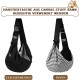 Dog Carrier Bag, Dog Sling up to 7.5 kg, Transport Bag for Dogs and Other Pets, Adjustable Shoulder Strap, Sling Dog, Dog Bag for Walks and Outdoor Activities (Black) Dog Carrier Bag, Dog Sling up to 7.5 kg, Transport Bag for Dogs and Other Pets, Adjustable Shoulder Strap, Sling Dog, Dog Bag for Walks and Outdoor Activities (Black)