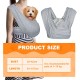 Dog Carrier Bag Dog up to 9 kg, Dog Sling with Adjustable Shoulder Strap, Sling Dog for Walking Outdoor Activities and Excursions, Dog Carrier for Small Dog Cat, Grey Dog Carrier Bag Dog up to 9 kg, Dog Sling with Adjustable Shoulder Strap, Sling Dog for Walking Outdoor Activities and Excursions, Dog Carrier for Small Dog Cat, Grey