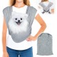 Dog Carrier Bag Dog up to 9 kg, Dog Sling with Adjustable Shoulder Strap, Sling Dog for Walking Outdoor Activities and Excursions, Dog Carrier for Small Dog Cat, Grey Dog Carrier Bag Dog up to 9 kg, Dog Sling with Adjustable Shoulder Strap, Sling Dog for Walking Outdoor Activities and Excursions, Dog Carrier for Small Dog Cat, Grey