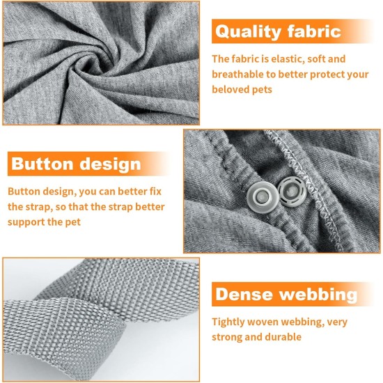Dog Carrier Bag Dog up to 9 kg, Dog Sling with Adjustable Shoulder Strap, Sling Dog for Walking Outdoor Activities and Excursions, Dog Carrier for Small Dog Cat, Grey Dog Carrier Bag Dog up to 9 kg, Dog Sling with Adjustable Shoulder Strap, Sling Dog for Walking Outdoor Activities and Excursions, Dog Carrier for Small Dog Cat, Grey