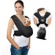 Dog Carrier Bag, Hands-Free Dog Carrier Sling Dog Size Adjustable Sling for Dogs, Double Shoulder Strap Dog Bag Front Dog Bag for Small Dogs Dog Carrier Bag, Hands-Free Dog Carrier Sling Dog Size Adjustable Sling for Dogs, Double Shoulder Strap Dog Bag Front Dog Bag for Small Dogs