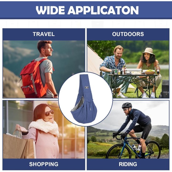 Dog Carrier Bag, Load Capacity up to 10 kg, Pet Dog Bag with Adjustable, Dog Shoulder Bag, Adjustable for Walking Outdoor Activities and Excursions Dog Carrier Bag, Load Capacity up to 10 kg, Pet Dog Bag with Adjustable, Dog Shoulder Bag, Adjustable for Walking Outdoor Activities and Excursions