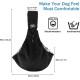 Dog Carrier Bag, Pet Carrier for Small Dogs and Cats for Outdoor and Excursions, Load Capacity up to 7.5 kg, Black Dog Carrier Bag, Pet Carrier for Small Dogs and Cats for Outdoor and Excursions, Load Capacity up to 7.5 kg, Black