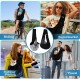 Dog Carrier Bag, Pet Carrier for Small Dogs and Cats for Outdoor and Excursions, Load Capacity up to 7.5 kg, Black Dog Carrier Bag, Pet Carrier for Small Dogs and Cats for Outdoor and Excursions, Load Capacity up to 7.5 kg, Black