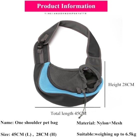Dog Carrier Bag Pet Dog Cat Carry Bag with Adjustable Shoulder Strap Breathable Transport Bag for Walks and Outdoor Activities Dog Carrier Bag Pet Dog Cat Carry Bag with Adjustable Shoulder Strap Breathable Transport Bag for Walks and Outdoor Activities
