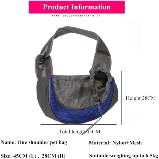 Dog Carrier Bag Pet Dog Cat Carry Bag with Adjustable Shoulder Strap Breathable Transport Bag for Walks and Outdoor Activities Dog Carrier Bag Pet Dog Cat Carry Bag with Adjustable Shoulder Strap Breathable Transport Bag for Walks and Outdoor Activities