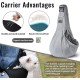 Dog Carrier Bag Puppy Carry Bag Dog Portable Adjustable Dog Sling Carrying Capacity up to 13 kg Dog Carry Bag for Dogs and Cats Walks (Grey) Dog Carrier Bag Puppy Carry Bag Dog Portable Adjustable Dog Sling Carrying Capacity up to 13 kg Dog Carry Bag for Dogs and Cats Walks (Grey)