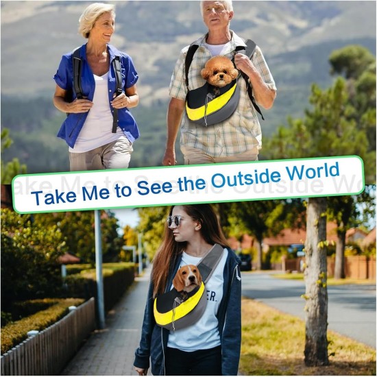 Dog Carrier Bag, Puppy Pet Carrier Bag with Adjustable, Puppy Shoulder Bag for Dogs and Cats Walks and Outdoor Activities (Black) Dog Carrier Bag, Puppy Pet Carrier Bag with Adjustable, Puppy Shoulder Bag for Dogs and Cats Walks and Outdoor Activities (Black)