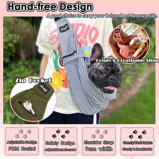 Dog Carrier Bag for Dogs NATUYA Carrier with Mesh Bag for Carrier Dogs Cats Hands Free Pet Bag Buckle Mesh Bag Pet Bag (Black) Dog Carrier Bag for Dogs NATUYA Carrier with Mesh Bag for Carrier Dogs Cats Hands Free Pet Bag Buckle Mesh Bag Pet Bag (Black)