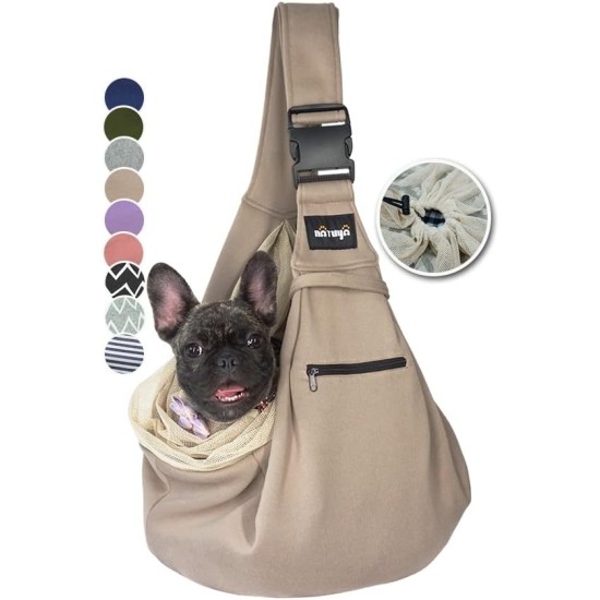Dog Carrier Bag for Dogs NATUYA Carrier with Mesh Bag for Carrier Dogs Cats Hands Free Pet Bag Buckle Mesh Bag Pet Bag (Black) Dog Carrier Bag for Dogs NATUYA Carrier with Mesh Bag for Carrier Dogs Cats Hands Free Pet Bag Buckle Mesh Bag Pet Bag (Black)