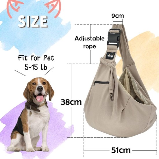 Dog Carrier Bag for Dogs NATUYA Carrier with Mesh Bag for Carrier Dogs Cats Hands Free Pet Bag Buckle Mesh Bag Pet Bag (Black) Dog Carrier Bag for Dogs NATUYA Carrier with Mesh Bag for Carrier Dogs Cats Hands Free Pet Bag Buckle Mesh Bag Pet Bag (Black)