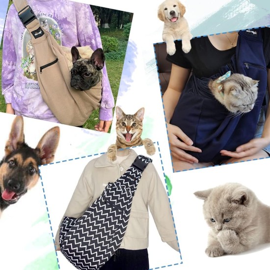 Dog Carrier Bag for Dogs NATUYA Carrier with Mesh Bag for Carrier Dogs Cats Hands Free Pet Bag Buckle Mesh Bag Pet Bag (Black) Dog Carrier Bag for Dogs NATUYA Carrier with Mesh Bag for Carrier Dogs Cats Hands Free Pet Bag Buckle Mesh Bag Pet Bag (Black)