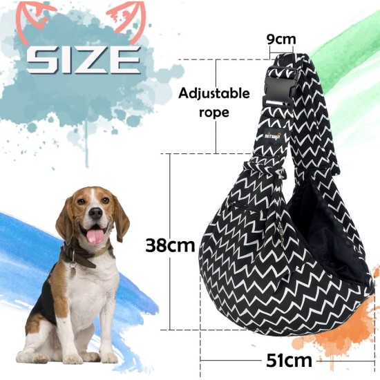 Dog Carrier Bag for Dogs NATUYA Carrier with Mesh Bag for Carrier Dogs Cats Hands Free Pet Bag Buckle Mesh Bag Pet Bag (Black) Dog Carrier Bag for Dogs NATUYA Carrier with Mesh Bag for Carrier Dogs Cats Hands Free Pet Bag Buckle Mesh Bag Pet Bag (Black)