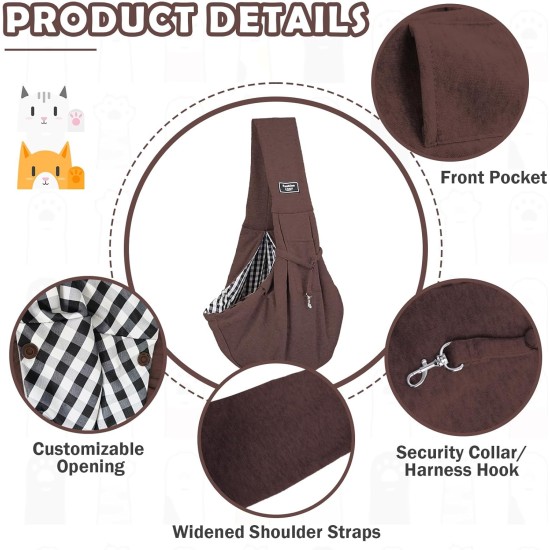 Dog Carrier Bag for Dogs up to 15 kg (Coffee) Dog Carrier Bag for Dogs up to 15 kg (Coffee)