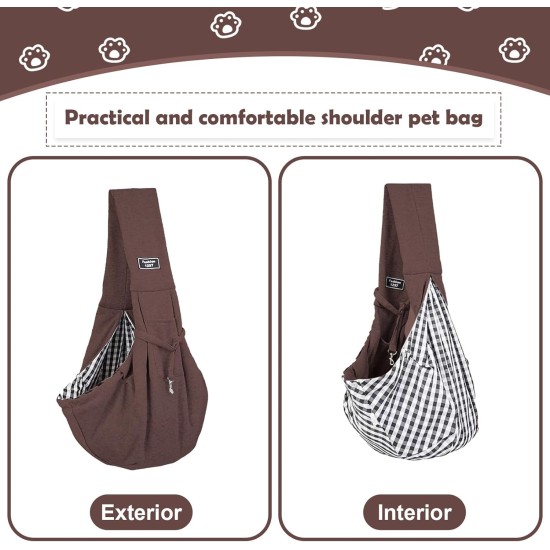 Dog Carrier Bag for Dogs up to 15 kg (Coffee) Dog Carrier Bag for Dogs up to 15 kg (Coffee)