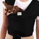 Dog Carrier Bag for Small Dogs - Anti-Anxiety Cat Sling Hands-Free Pet Carrier Bag Walking Outdoor Travel Dog Carrier for Cats and Dogs (Black) Dog Carrier Bag for Small Dogs - Anti-Anxiety Cat Sling Hands-Free Pet Carrier Bag Walking Outdoor Travel Dog Carrier for Cats and Dogs (Black)