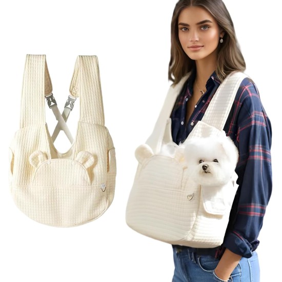 Dog Carrier Bag for Small Dogs, Carry Bag Dog with Adjustable Strap, Cat Sling, Puppy Bag for Small Dogs and Cats Dog Carrier Bag for Small Dogs, Carry Bag Dog with Adjustable Strap, Cat Sling, Puppy Bag for Small Dogs and Cats