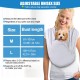 Dog Carrier Bag for Small Dogs, Hands-Free Adjustable Dog Carrier Bag, Soft Dog Carrier Bag, Front Chest Changing Carrier Bag for Cats for Underground Outdoor Travel (M)