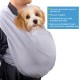 Dog Carrier Bag for Small Dogs, Hands-Free Adjustable Dog Carrier Bag, Soft Dog Carrier Bag, Front Chest Changing Carrier Bag for Cats for Underground Outdoor Travel (M)