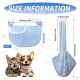 Dog Carrier Bag up to 10 kg, Dog Carry Bag with Button Design and Lead Hook, Can Prevent Pets from Jumping Out, Dog Carrier with Storage Bag, Dog Sling Sky Blue, Pack of 1 Dog Carrier Bag up to 10 kg, Dog Carry Bag with Button Design and Lead Hook, Can Prevent Pets from Jumping Out, Dog Carrier with Storage Bag, Dog Sling Sky Blue, Pack of 1