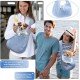 Dog Carrier Bag up to 10 kg, Dog Carry Bag with Button Design and Lead Hook, Can Prevent Pets from Jumping Out, Dog Carrier with Storage Bag, Dog Sling Sky Blue, Pack of 1 Dog Carrier Bag up to 10 kg, Dog Carry Bag with Button Design and Lead Hook, Can Prevent Pets from Jumping Out, Dog Carrier with Storage Bag, Dog Sling Sky Blue, Pack of 1