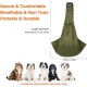 Dog Carrier Bag with Adjustable Shoulder Strap, Transport Bag, Shoulder Bag, Dog for Pets, Dogs, Cats, Hands-Free for Walking, Outdoor Travel (Black) Dog Carrier Bag with Adjustable Shoulder Strap, Transport Bag, Shoulder Bag, Dog for Pets, Dogs, Cats, Hands-Free for Walking, Outdoor Travel (Black)