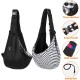 Dog Carrier Bag with Adjustable Shoulder Strap, Transport Bag, Shoulder Bag, Dog for Pets, Dogs, Cats, Hands-Free for Walking, Outdoor Travel (Black) Dog Carrier Bag with Adjustable Shoulder Strap, Transport Bag, Shoulder Bag, Dog for Pets, Dogs, Cats, Hands-Free for Walking, Outdoor Travel (Black)
