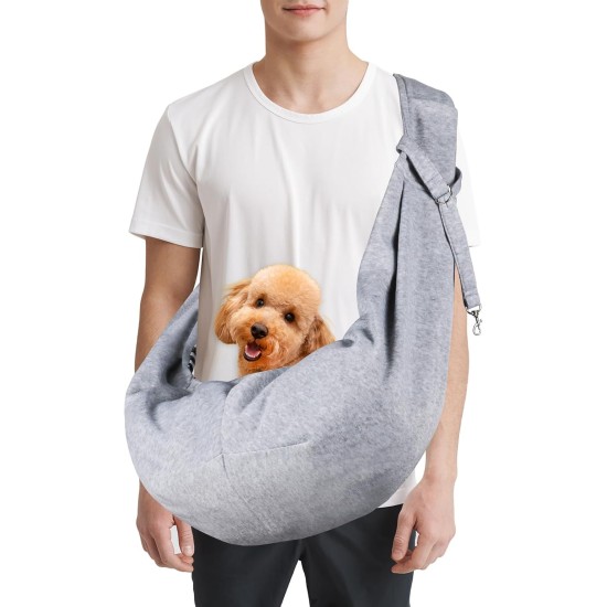 Dog Carrier Bag with Adjustable Shoulder Strap, Transport Bag, Shoulder Bag, Dog for Pets, Dogs, Cats, Hands-Free for Walking, Outdoor Travel (Black) Dog Carrier Bag with Adjustable Shoulder Strap, Transport Bag, Shoulder Bag, Dog for Pets, Dogs, Cats, Hands-Free for Walking, Outdoor Travel (Black)