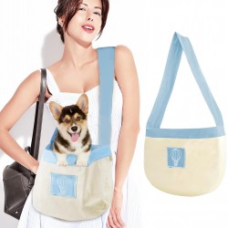 Dog Carrier Carrier for Small Dogs up to 5 kg, Lightweight and Comfortable Pet Carrier with Breathable Canvas, Magnetic Closure Dog Carrier Carrier for Small Dogs up to 5 kg, Lightweight and Comfortable Pet Carrier with Breathable Canvas, Magnetic Closure