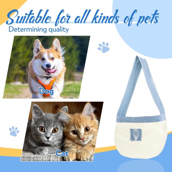 Dog Carrier Carrier for Small Dogs up to 5 kg, Lightweight and Comfortable Pet Carrier with Breathable Canvas, Magnetic Closure Dog Carrier Carrier for Small Dogs up to 5 kg, Lightweight and Comfortable Pet Carrier with Breathable Canvas, Magnetic Closure