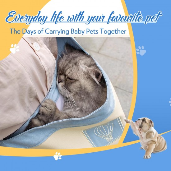 Dog Carrier Carrier for Small Dogs up to 5 kg, Lightweight and Comfortable Pet Carrier with Breathable Canvas, Magnetic Closure Dog Carrier Carrier for Small Dogs up to 5 kg, Lightweight and Comfortable Pet Carrier with Breathable Canvas, Magnetic Closure