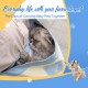 Dog Carrier Carrier for Small Dogs up to 5 kg, Lightweight and Comfortable Pet Carrier with Breathable Canvas, Magnetic Closure Dog Carrier Carrier for Small Dogs up to 5 kg, Lightweight and Comfortable Pet Carrier with Breathable Canvas, Magnetic Closure