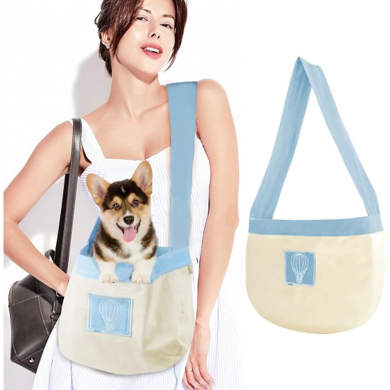 Dog Carrier Carrier for Small Dogs up to 5 kg, Lightweight and Comfortable Pet Carrier with Breathable Canvas, Magnetic Closure Dog Carrier Carrier for Small Dogs up to 5 kg, Lightweight and Comfortable Pet Carrier with Breathable Canvas, Magnetic Closure