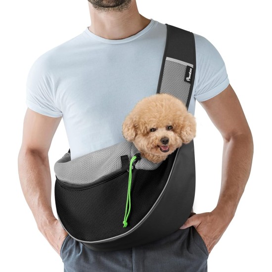 Dog Carrier, Dog Bag, Adjustable Carry Bag, Dog, Pet Shoulder Bag, Transport Bag for Pets, Dog Carrier Bags for Outdoor Travel - L, Dark Grey + Black Dog Carrier, Dog Bag, Adjustable Carry Bag, Dog, Pet Shoulder Bag, Transport Bag for Pets, Dog Carrier Bags for Outdoor Travel - L, Dark Grey + Black