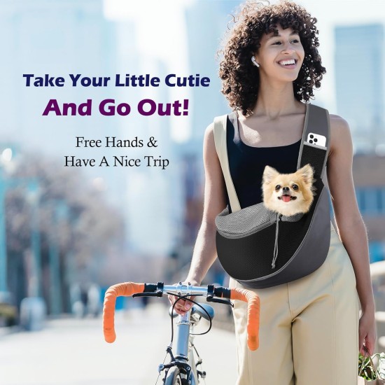 Dog Carrier, Dog Bag, Adjustable Carry Bag, Dog, Pet Shoulder Bag, Transport Bag for Pets, Dog Carrier Bags for Outdoor Travel - L, Dark Grey + Black Dog Carrier, Dog Bag, Adjustable Carry Bag, Dog, Pet Shoulder Bag, Transport Bag for Pets, Dog Carrier Bags for Outdoor Travel - L, Dark Grey + Black