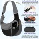 Dog Carrier, Dog Bag, Adjustable Carry Bag, Dog, Pet Shoulder Bag, Transport Bag for Pets, Dog Carrier Bags for Outdoor Travel - L, Dark Grey + Black Dog Carrier, Dog Bag, Adjustable Carry Bag, Dog, Pet Shoulder Bag, Transport Bag for Pets, Dog Carrier Bags for Outdoor Travel - L, Dark Grey + Black