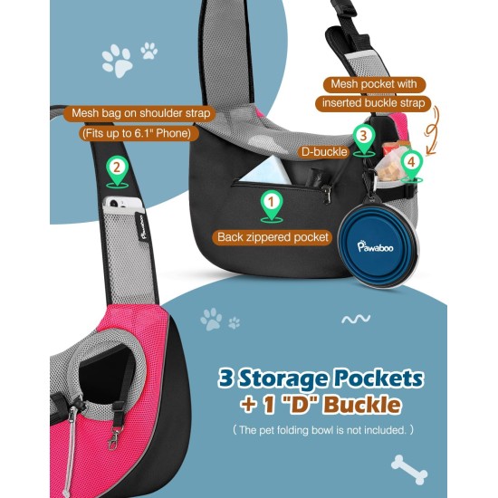 Dog Carrier, Dog Bag, Adjustable Carry Bag, Dog, Pet Shoulder Bag, Transport Bag for Pets, Dog Carrier Bags for Outdoor Travel - L, Dark Grey + Black Dog Carrier, Dog Bag, Adjustable Carry Bag, Dog, Pet Shoulder Bag, Transport Bag for Pets, Dog Carrier Bags for Outdoor Travel - L, Dark Grey + Black