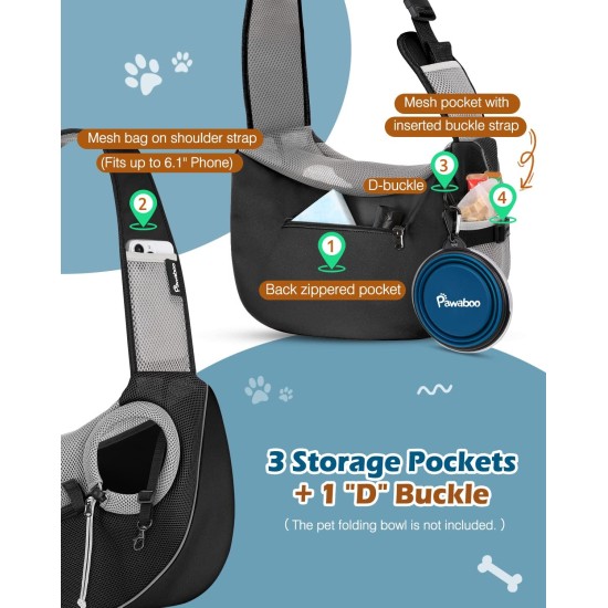 Dog Carrier, Dog Bag, Adjustable Carry Bag, Dog, Pet Shoulder Bag, Transport Bag for Pets, Dog Carrier Bags for Outdoor Travel - L, Dark Grey + Black Dog Carrier, Dog Bag, Adjustable Carry Bag, Dog, Pet Shoulder Bag, Transport Bag for Pets, Dog Carrier Bags for Outdoor Travel - L, Dark Grey + Black