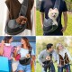 Dog Carrier, Dog Bag, Transport Bag for Pets, Adjustable Carry Bag Dog, Pet Shoulder Bag, Mesh Dog Carrier, for Outdoor Walking Activities and Excursions, Black - L Dog Carrier, Dog Bag, Transport Bag for Pets, Adjustable Carry Bag Dog, Pet Shoulder Bag, Mesh Dog Carrier, for Outdoor Walking Activities and Excursions, Black - L