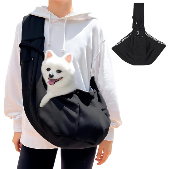 Dog Carrier, Dog Carrier, Adjustable Pet Sling for Dog for Walks and Outdoor Activities
