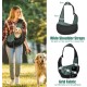 Dog Carrier, Dog Carrier for Pets, Sling Dog Pet for Puppies, Sling Dog Cats Adjustable, Small Dogs and Cats Outdoor and Trips (Black-01) Dog Carrier, Dog Carrier for Pets, Sling Dog Pet for Puppies, Sling Dog Cats Adjustable, Small Dogs and Cats Outdoor and Trips (Black-01)