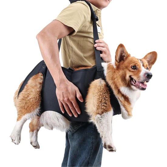 Dog Carrier, Emergency Backpack for Pets, Legs, Support & Rehabilitation, Dog Lift Harness, Dog Carrier for Elderly Dogs, Joint Injuries, Arthritis, Stair Up and Dog Carrier, Emergency Backpack for Pets, Legs, Support & Rehabilitation, Dog Lift Harness, Dog Carrier for Elderly Dogs, Joint Injuries, Arthritis, Stair Up and