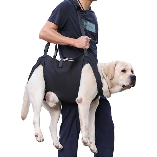 Dog Carrier, Emergency Backpack for Pets, Legs, Support & Rehabilitation, Dog Lift Harness, Dog Carrier for Elderly Dogs, Joint Injuries, Arthritis, Stair Up and Dog Carrier, Emergency Backpack for Pets, Legs, Support & Rehabilitation, Dog Lift Harness, Dog Carrier for Elderly Dogs, Joint Injuries, Arthritis, Stair Up and