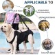 Dog Carrier, Emergency Backpack for Pets, Legs, Support & Rehabilitation, Dog Lift Harness, Dog Carrier for Elderly Dogs, Joint Injuries, Arthritis, Stair Up and Dog Carrier, Emergency Backpack for Pets, Legs, Support & Rehabilitation, Dog Lift Harness, Dog Carrier for Elderly Dogs, Joint Injuries, Arthritis, Stair Up and