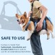 Dog Carrier, Emergency Backpack for Pets, Legs, Support & Rehabilitation, Dog Lift Harness, Dog Carrier for Elderly Dogs, Joint Injuries, Arthritis, Stair Up and Dog Carrier, Emergency Backpack for Pets, Legs, Support & Rehabilitation, Dog Lift Harness, Dog Carrier for Elderly Dogs, Joint Injuries, Arthritis, Stair Up and